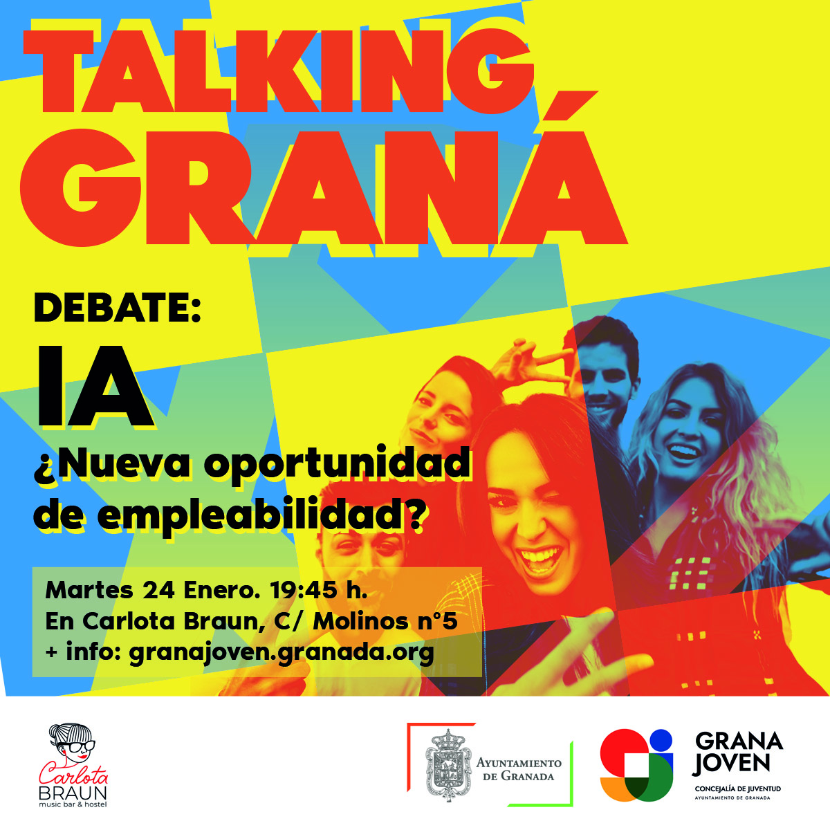 Talking Graná. Debate sobre IA y empleo Juvenil 